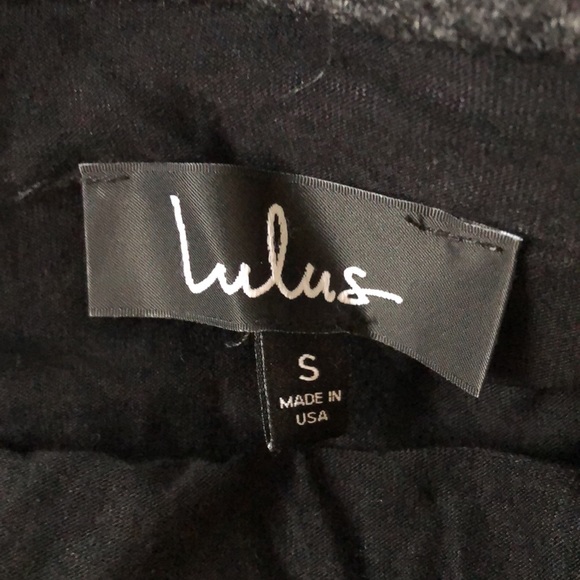 Lulu's Dark Gray Heather Arabesque Two-Piece Dress - Picture 6 of 7